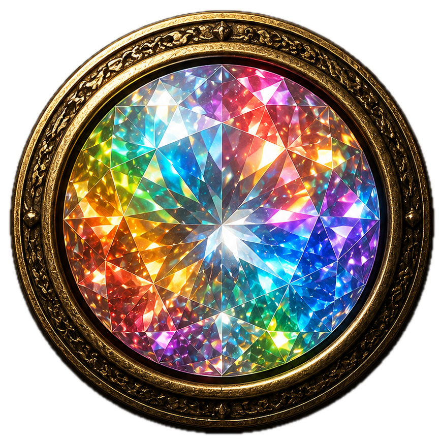 Regenbogen-Diamant